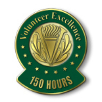 Volunteer Excellence - 150 Hours